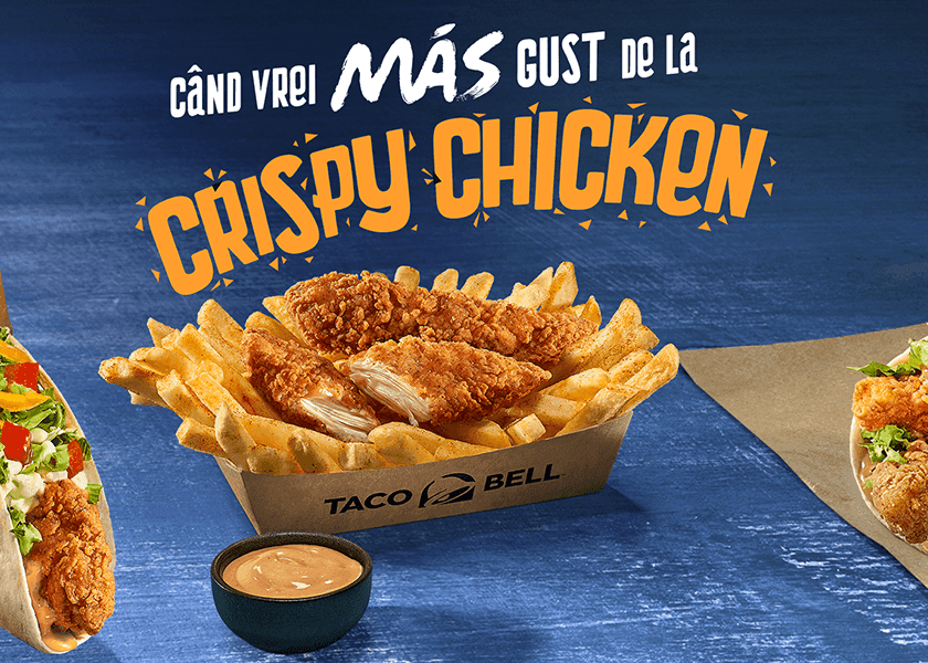 Crispy Chicken are acum más gust